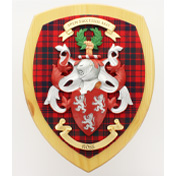 Clan Crest Coat of Arms Wall Shield, Clan Ross